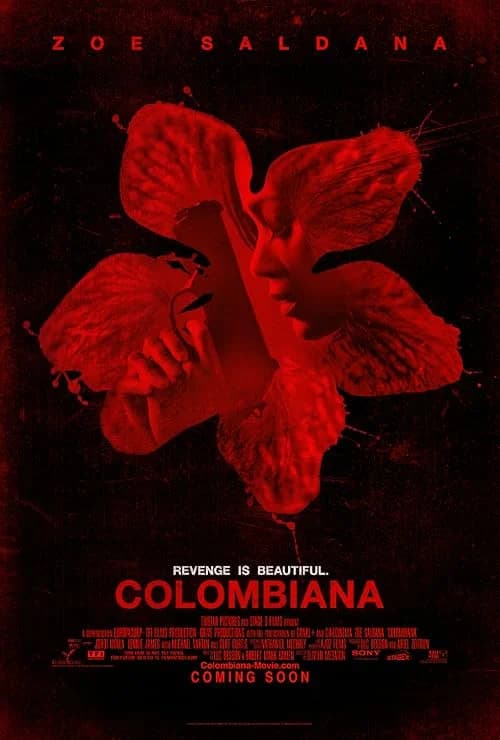 Colombiana film posteri