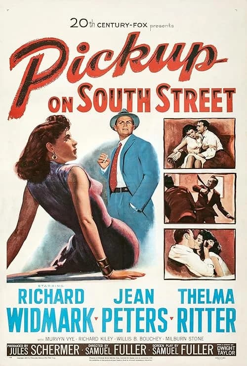 Pickup on South Street film posteri