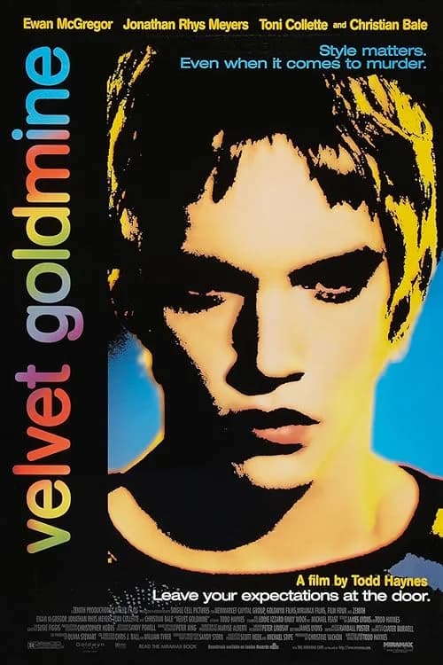 Velvet Goldmine film posteri